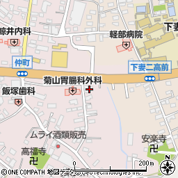 茨城県下妻市下妻丁81-6周辺の地図