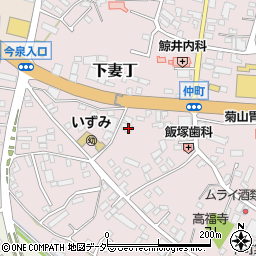 茨城県下妻市下妻丁339-3周辺の地図