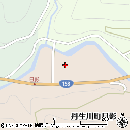 岐阜県高山市丹生川町日影101周辺の地図