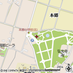 埼玉岡部霊園周辺の地図