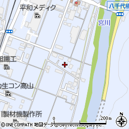 岐阜県高山市下切町78周辺の地図