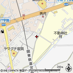 茨城県下妻市小島167周辺の地図