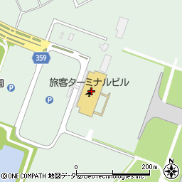 茨城空港周辺の地図