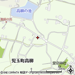 埼玉県本庄市児玉町高柳459-10周辺の地図