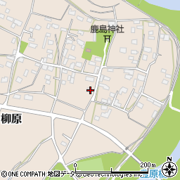 茨城県下妻市柳原260周辺の地図