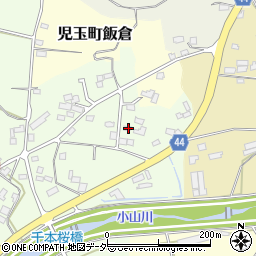 埼玉県本庄市児玉町高柳79-7周辺の地図