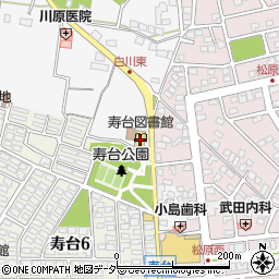 松本市寿台公民館周辺の地図