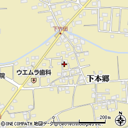 長野県東筑摩郡山形村5518周辺の地図
