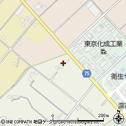 埼玉県深谷市櫛引148周辺の地図