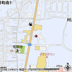 スジャータ名古屋製酪株式会社松本営業所周辺の地図