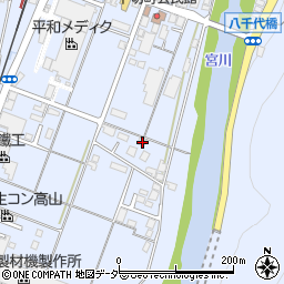 岐阜県高山市下切町76周辺の地図