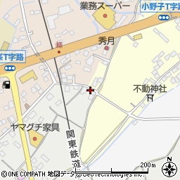 茨城県下妻市小島166周辺の地図