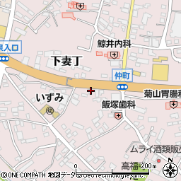 茨城県下妻市下妻丁263-1周辺の地図