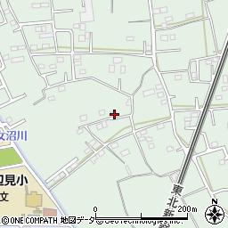 茨城県古河市女沼1065-3周辺の地図