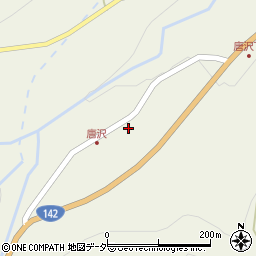 長野県小県郡長和町和田唐沢周辺の地図