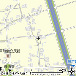 長野県松本市笹賀神戸3569周辺の地図
