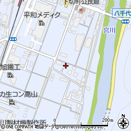 岐阜県高山市下切町83周辺の地図