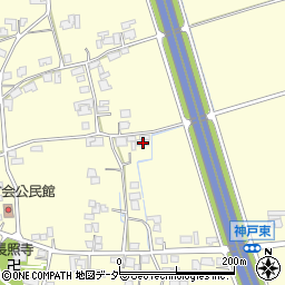長野県松本市笹賀神戸3570周辺の地図