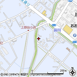 埼玉県深谷市上野台1987周辺の地図