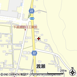 埼玉県児玉郡神川町渡瀬321-3周辺の地図