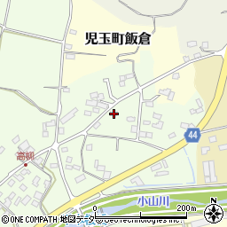 埼玉県本庄市児玉町高柳66-7周辺の地図