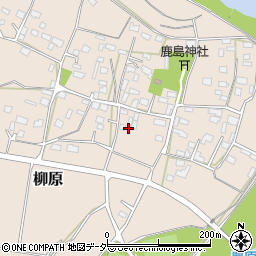 茨城県下妻市柳原268周辺の地図
