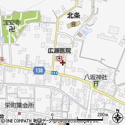 深谷商店桜川砂採取販売周辺の地図
