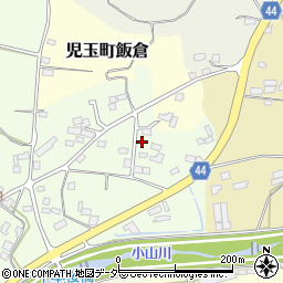 埼玉県本庄市児玉町高柳79-6周辺の地図