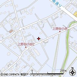 埼玉県深谷市上野台2225周辺の地図