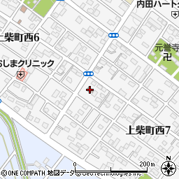 中宿集会所周辺の地図