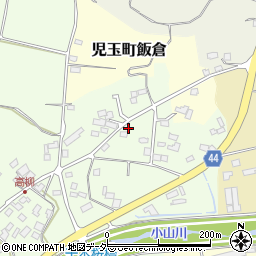 埼玉県本庄市児玉町高柳66-1周辺の地図
