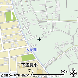 茨城県古河市女沼991周辺の地図
