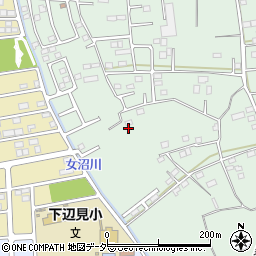 茨城県古河市女沼1037周辺の地図