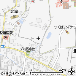 茨城県つくば市北条1106周辺の地図