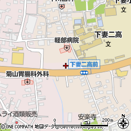 茨城県下妻市下妻丁23周辺の地図