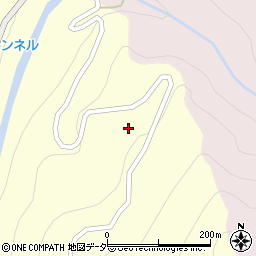 長野県松本市安曇橋場周辺の地図