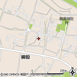 茨城県下妻市柳原280周辺の地図