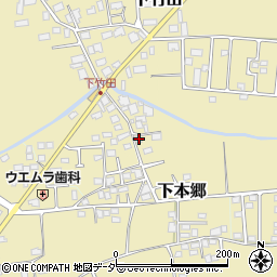 長野県東筑摩郡山形村5529周辺の地図
