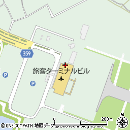 石岡警察署茨城空港警備派出所周辺の地図