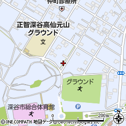 埼玉県深谷市上野台3098周辺の地図