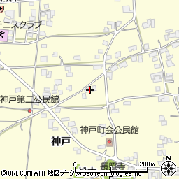 長野県松本市笹賀神戸3805周辺の地図