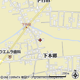 長野県東筑摩郡山形村5524周辺の地図