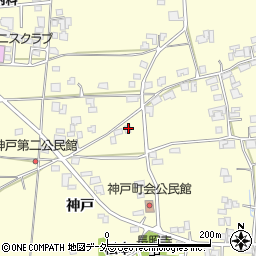 長野県松本市笹賀神戸3793周辺の地図