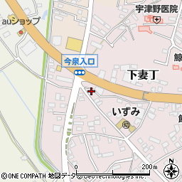 茨城県下妻市下妻丁349周辺の地図