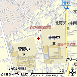 長野県松本市笹賀神戸3450周辺の地図