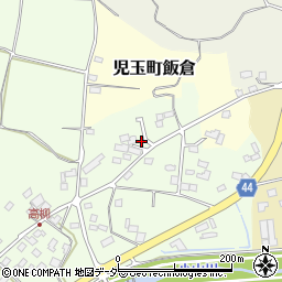 埼玉県本庄市児玉町高柳68-7周辺の地図