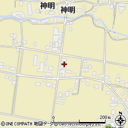 長野県東筑摩郡山形村5296周辺の地図
