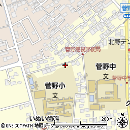長野県松本市笹賀神戸4366周辺の地図
