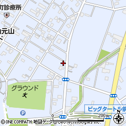 埼玉県深谷市上野台2735周辺の地図
