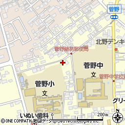 長野県松本市笹賀神戸3452周辺の地図